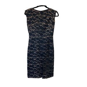 Vintage Handmade Dress Womens Black